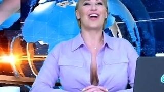 Camsoda   Ryan Keely   Big titty newscaster toying