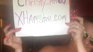Christys big ass and beautiful pussy