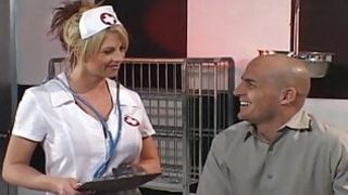 Nurse Brooke is a fierce anal lover in the hospital