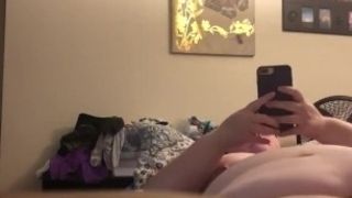 Ssbbw cougar drains while home alone