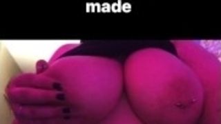 Tiktok girl flashing humongous tits