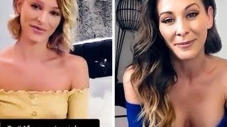 MOMMYSGIRL greedy Emma Hix And stepmother Cherie DeVille Share Their moist vagina On Web web cam