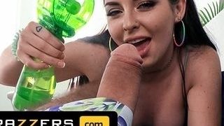 Brazzers - Keira Croft Takes Her Stepfather's Steve Holmes weenie And faps It Of Every Last spurt Of cum