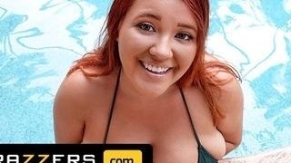 Brazzers - curvaceous Annabelle Rogers Gives A sizzling masturbate Off guidelines session While playing With Herself By The Pool