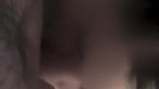 Chubby tinder chick POV blowjob